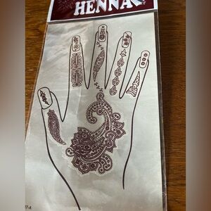 Intricate Henna Design Sticker